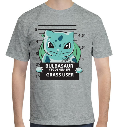 Playera Pokemon - Bulbasaur - Anime/caricatura