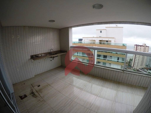 Imagem 6 de 19 de Apartamento Com 3 Dormitórios À Venda, 132 M² Por R$ 690.000,00 - Vila Caiçara - Praia Grande/sp - Ap2574