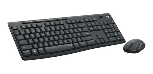 Confiable combinación de teclado y mouse inalámbricos Logitech MK270