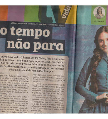 Jornal Tv: Juliana Paiva / Claudia Raia / Jarbas Homem