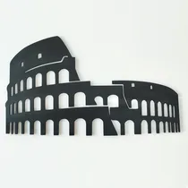Comprar Figura Geométrica Decorativa En Mdf Coliseo Romano