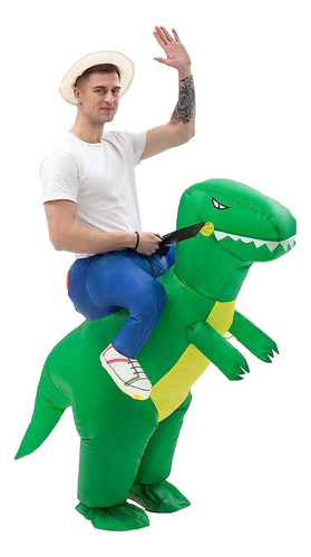 Disfraz Inflable De Dinosaurio Para Adultos/niños