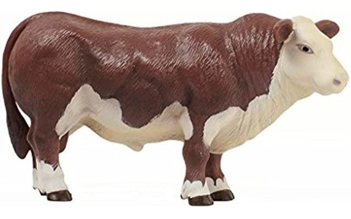 Little Buster Toys Herford Bull - Toro Realista, Escala 1/1