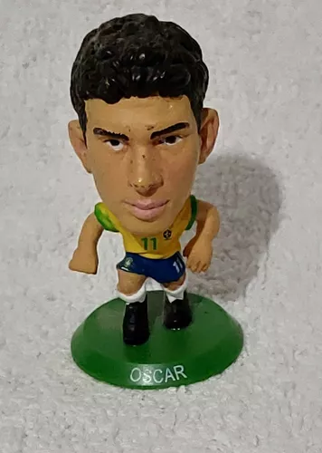 B4916 Mini Jogadores Seleção Brasil 2014 Soccer Starz Oscar