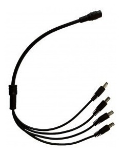 Pulpo Distribuidor De Voltaje Para 4 Camaras Cctv.