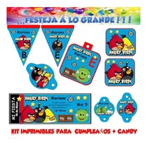 Comprar Kit Imprimible Para Tu Fiesta De Angry Birds Space