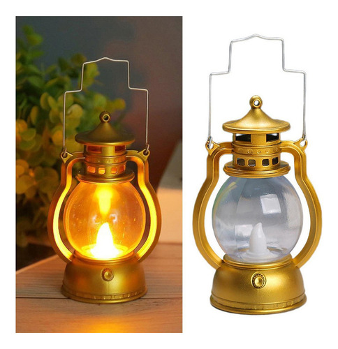 10x Lanterna Led Lâmpada A Óleo Mesa De Jantar Varanda