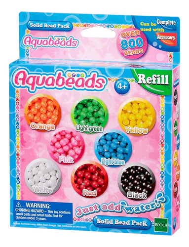 Aquabeads Solid Bead Pack Juego Infantil De Muñecas Niñas ®