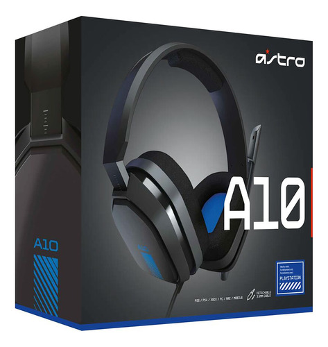 Audífonos Alámbricos Gamer Astro A10 Xbox One Ps5 Ps4 Azul
