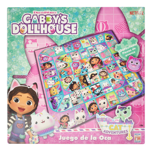 Gabbys Dollhouse Juego De La Oca Juego De Mesa Fotorama