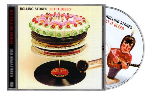 The Rolling Stones Let It Bleed Disco Cd