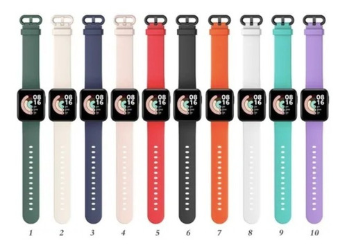 Manillas Pulsera Repuesto Silicona Para Xiaomi Mi Watch Lite