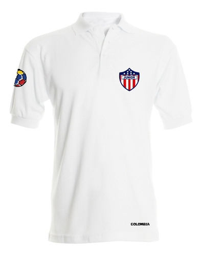 Camiseta Tipo Polo Junior Barranquilla Futbol T-shirt Polo 
