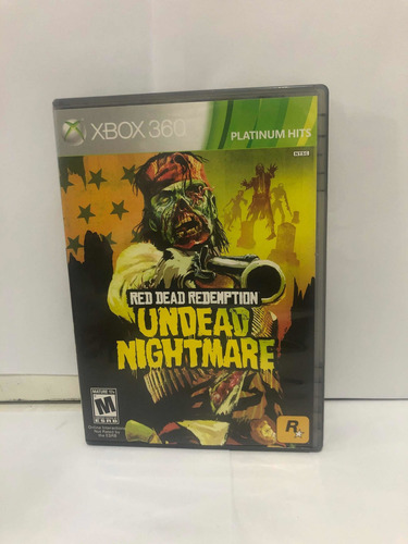 Red Dead Redemption Undead Nightmare Xbox 360 - Midia Fisica