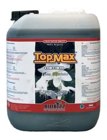 Fertilizantes - Biobizz Topmax5l Topmax, 5-litre