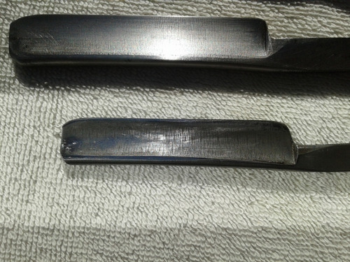 3 Antiguas Navajas Barbero Solingen Hugo Rade Alemanas