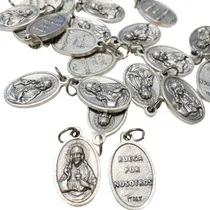 Comprar 30 Medallas Dijes Sagrado Corazon De Jesus 22mm (italy)