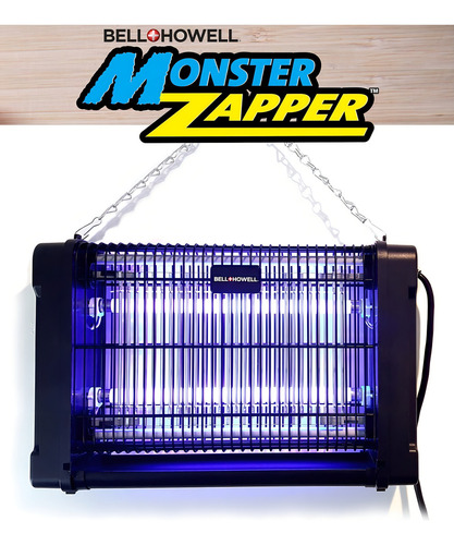 Lampara Mata Insectos Zancudos Mosquitos Monster Zapper Tv