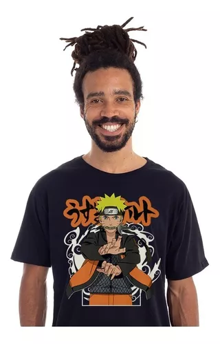 Camiseta Naruto em Oferta