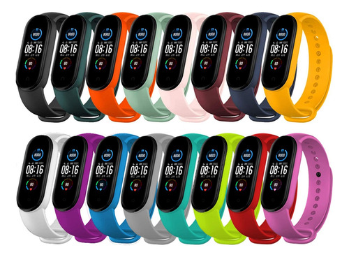 Pack De 12 Correas Pulseras Xiaomi Mi Band 5 Y 6