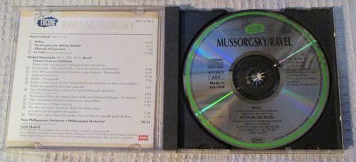 Imagen 3 de 4 de Mussorgsky / Ravel - Pictures At An Exhibition Bolero Pavane