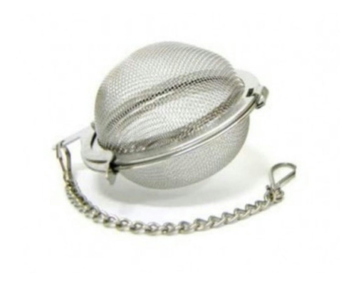 Infusor De Té Esfera C/ Cadena Colador Acero Inox Vstv