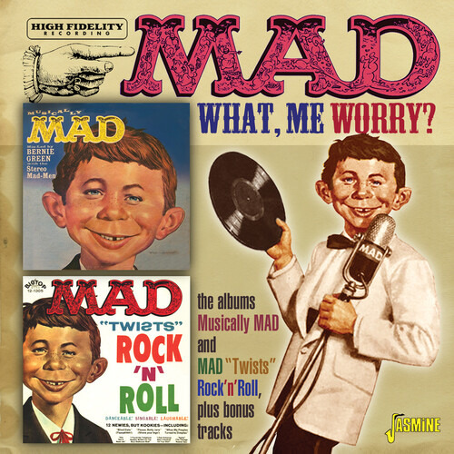 Mad Magazine ¿qué, Me Preocupa? - Cd Musical De Mad & Mad De