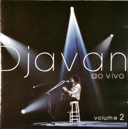 Djavan Ao Vivo Cd Volume 2 Original Nacional