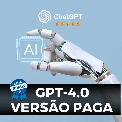 Chat Gpt 4.0 Plus 1 Mês Compartilhado 8 Pessoas - Imediato