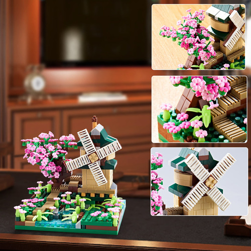 Arquitectura Molino De Viento De Río Sakura, Juego De Plan