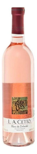 Caja De 12 Vino Rosado L.a. Cetto Blanc De Zinfandel 750 Ml