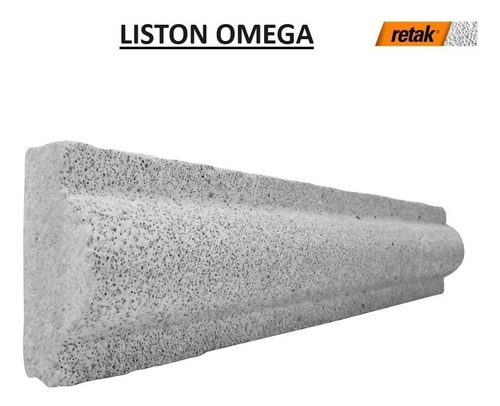 Retak Listón Con Rebaje 50 X 10 X 3 Cm Caja X 12 U.