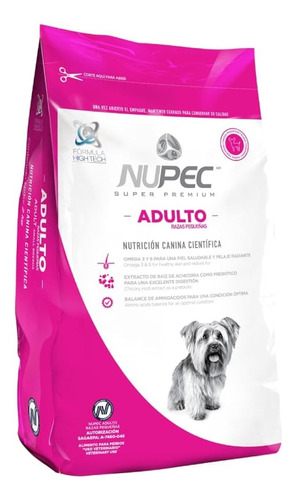 Alimento Nupec Nutrición Científica Para Adulto Raza Peq 8kg