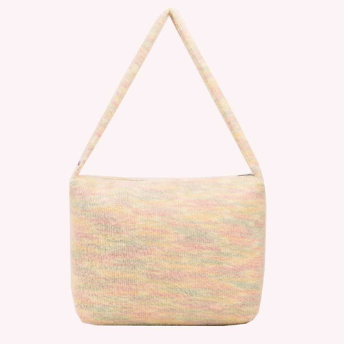 Bolso De Mano Para Mujer, Tamaño Grande, Bandolera, Con Crem