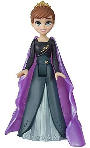 Disney Frozen Queen Anna Muñeca Pequeña Con Capa Extraíble 