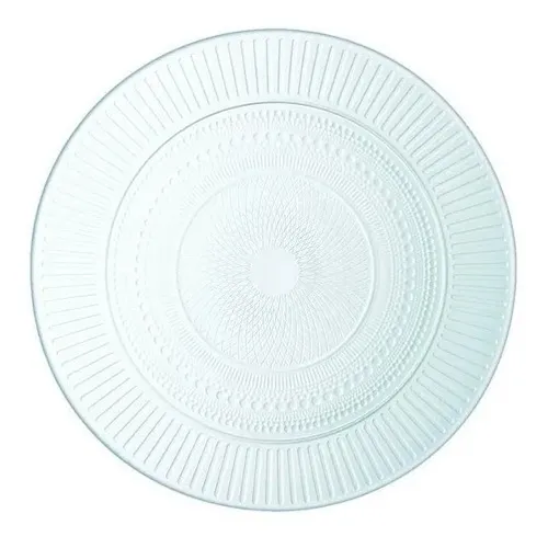 Plato Playo Luminarc Louison Vidrio 25 Cm X6 Pettish Online