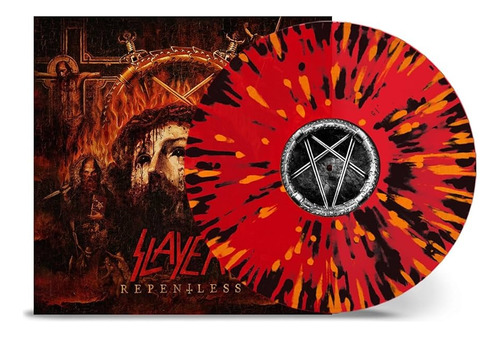 Slayer - Repentless Lp (red W/ Orange & Black Splatter)