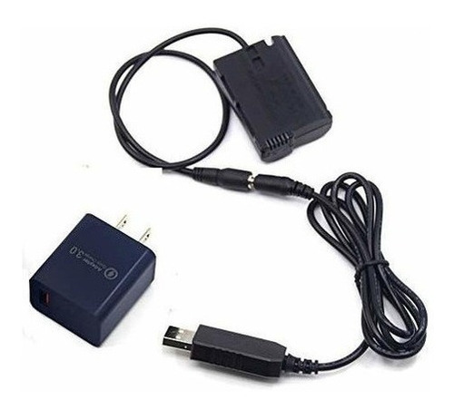 Pro Power Bank Mh-25 Cable Usb Qc3.0 Adaptador Ep-5b En-el15