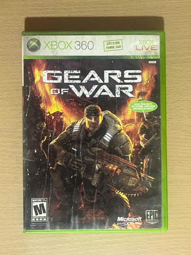 Juego Xbox 360 Gears Of War 1