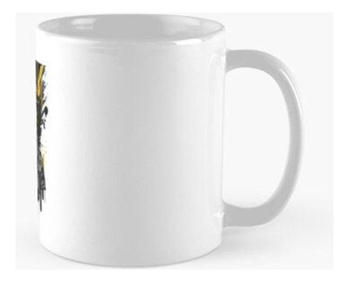 Taza Strong Young Woman In Gold And Black Calidad Premium