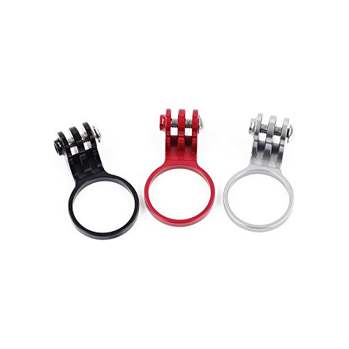Soporte De Lámpara Silverock Para Cámara De Bicicleta, 1-1/8