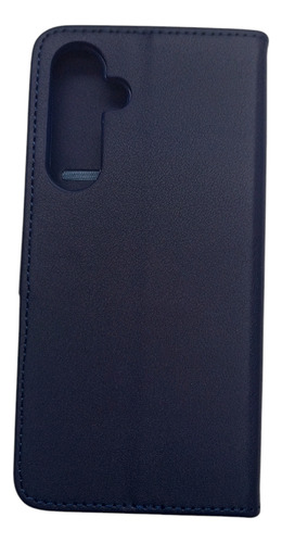 Funda Ejecutiva Agenda Tipo Libro Para Samsung A16 A165 Azul Oscuro Flip Cover