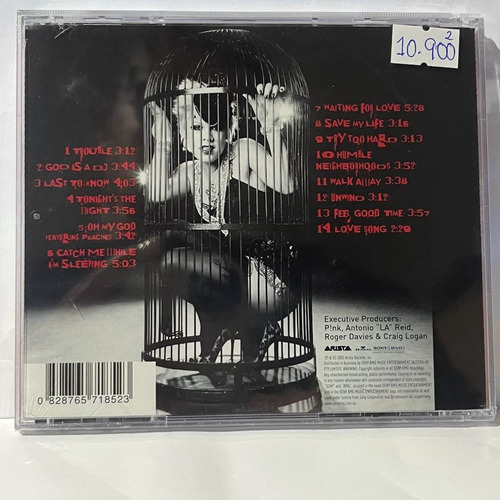 P!nk Try This Cd Nuevo Aus Musicovinyl