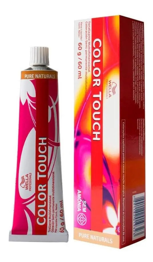 Wella Tintura Color Touchtom 8 0 Loiro Claro Naturalpara Cabelo — miniatura 2