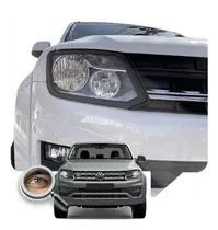 Comprar Amarok Par De Aros Negros Mate Faros Delanteros Tuningchrome