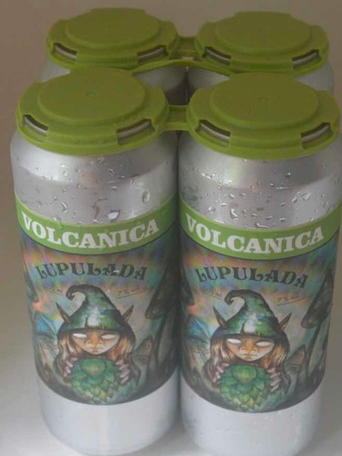 Cerveza Volcanica Lata Packs 4 Unidades