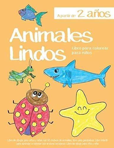 Libro: Libro Colorear Niños Animales Lindos A Part&..