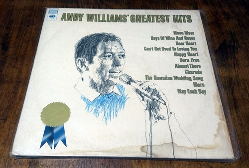 Andy Williams Greatest Hits Lp Disco Vinilo Usa