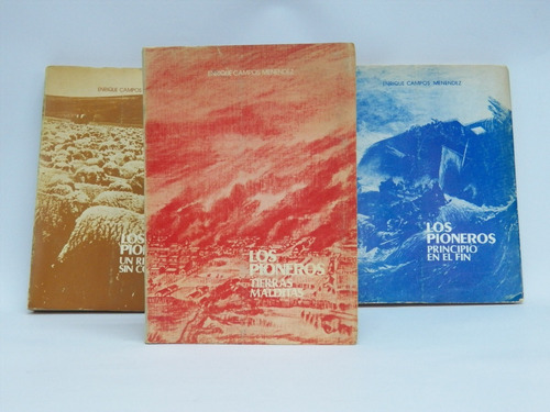 Libro Los Pioneros / Enrique Campos Menéndez / Patagonia