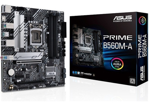 Tarjeta Madre Asus Micro Atx Prime B560ma S-1200 Intel B /vc